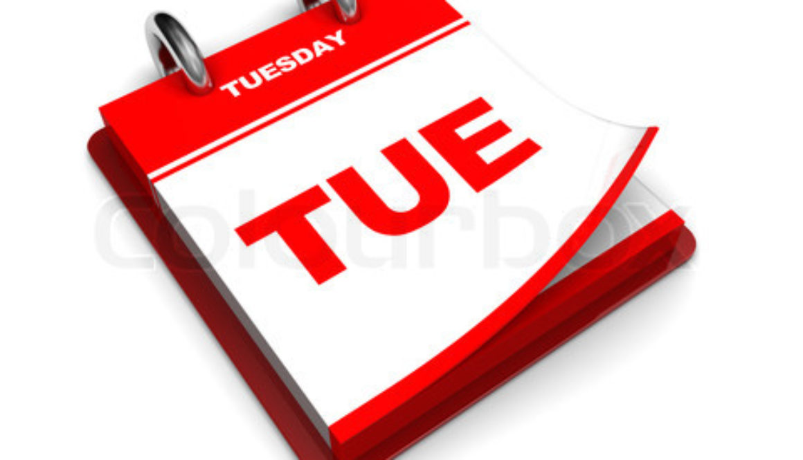 tuesday calendar